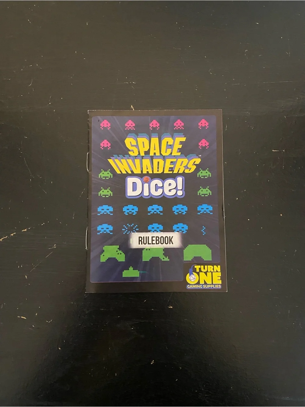 Turn One Gaming Supplies Space Invaders Dice Game ~ Instruction Manual ONLY
